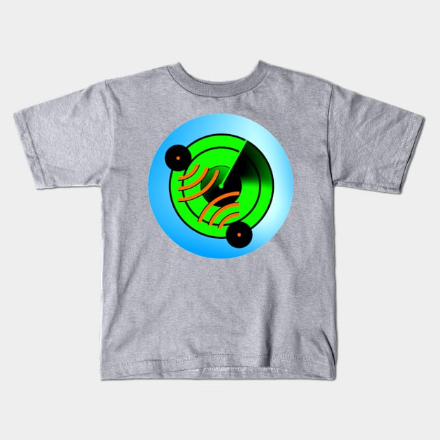 Shared Spectrum Access for Radar and Communications Kids T-Shirt by Spacestuffplus